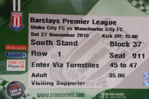 stoke away 2010 to 11 ticket