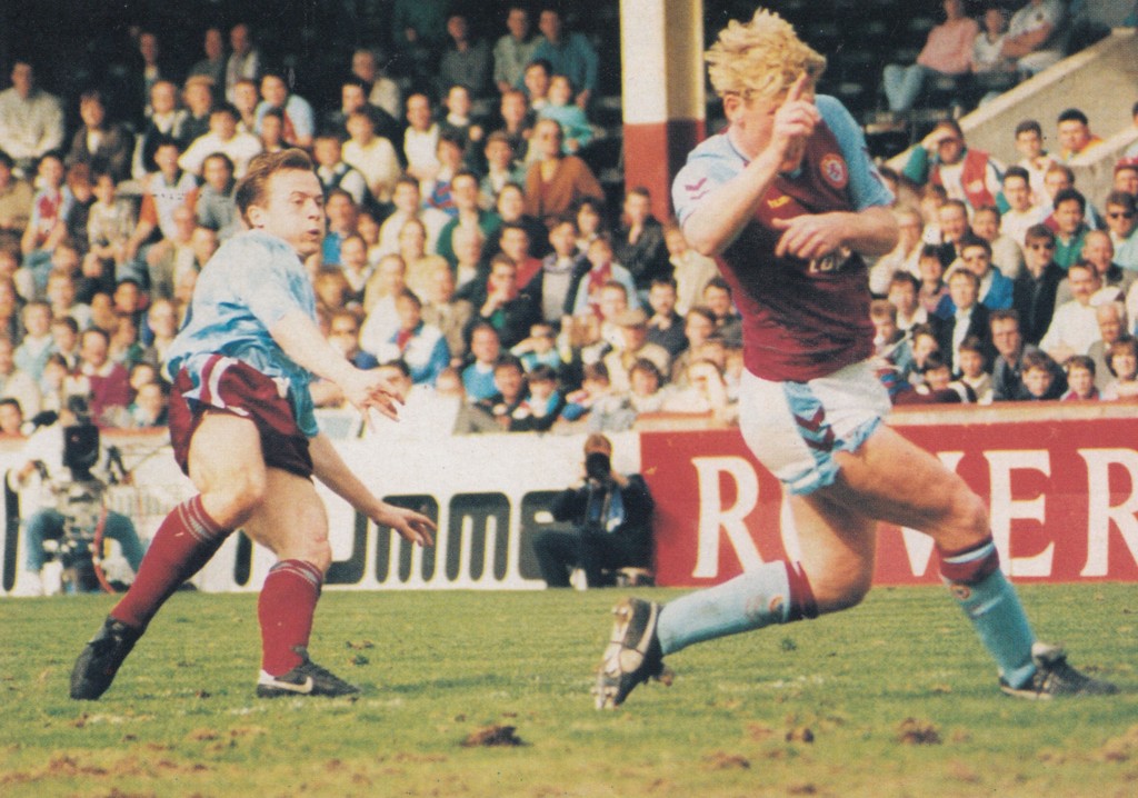 aston villa away 1989 to 90 ward goal3