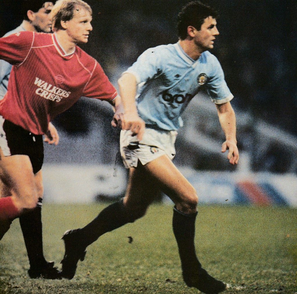 leicester home fa cup 1988 to 89 action5