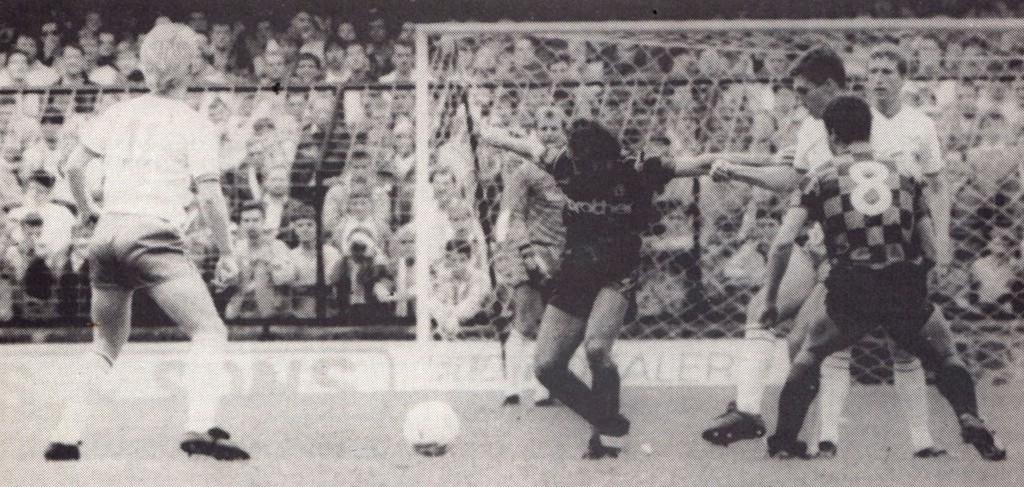 shrewsbury away 1987 to 88 action