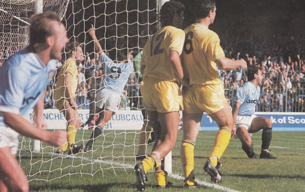 walsall home 1988 to 89 morley goal