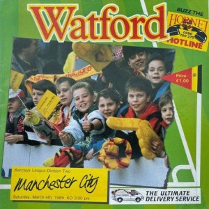 watford away 1988 to 89 prog