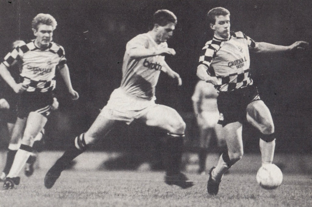 huddersfield fa cup home replay 1987 to 88 action5