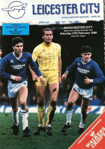 leicester away 1987 to 88 prog