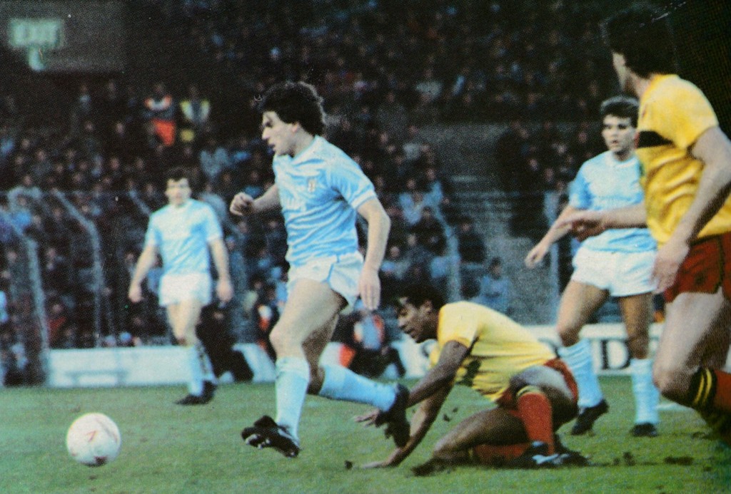 Watford FA Cup 4th Rd home 1985 to 86 action7