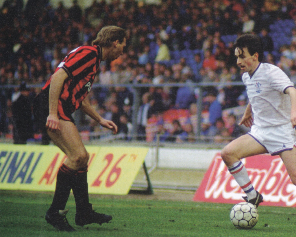 chelsea full members cup final 1985 to 86 action729