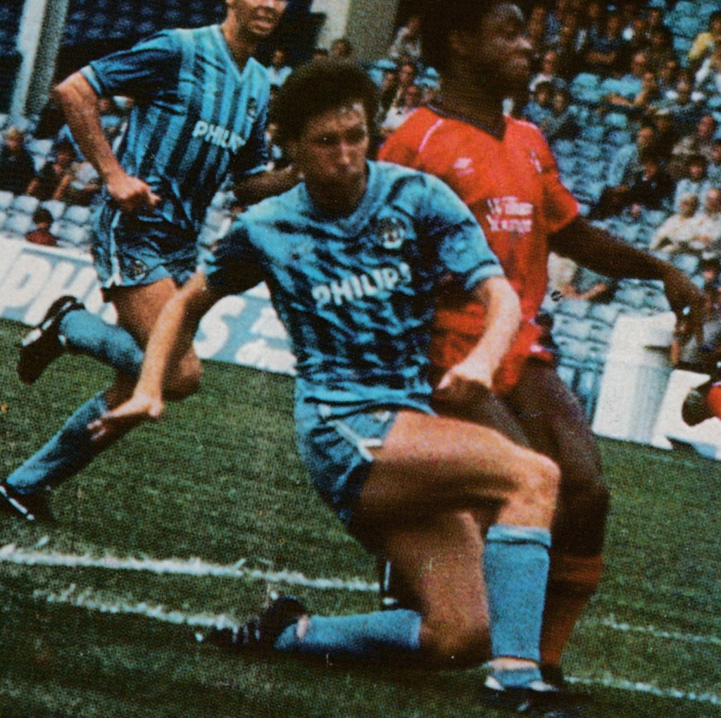 fulham home 1984 to 85 2nd parlane goal