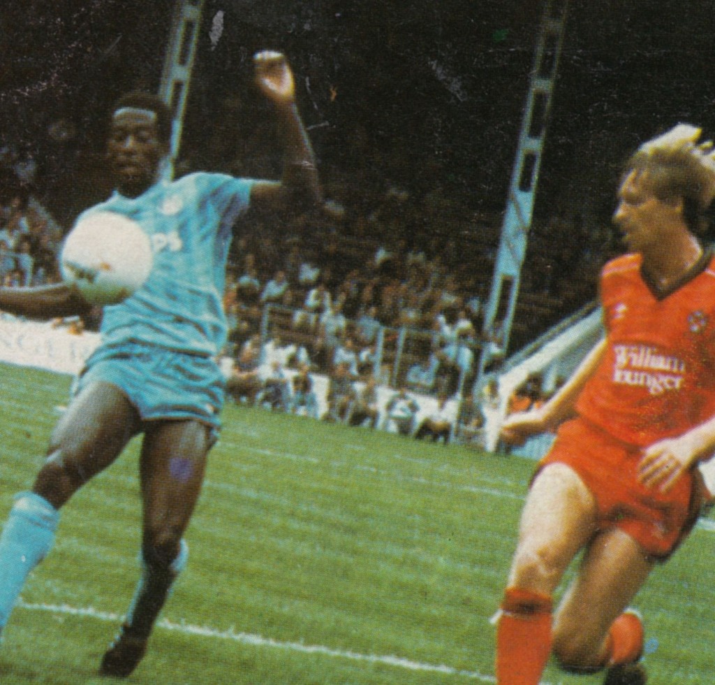 fulham home 1984 to 85 action