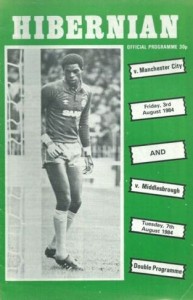 hibernian 1984 to 85 prog