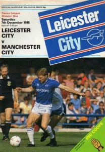 leicester away 1985 to 86 prog