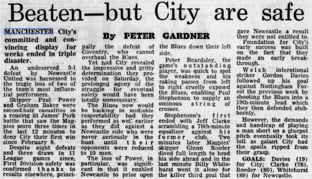 newcastle away 1985 to 86 MEN 28 april 86