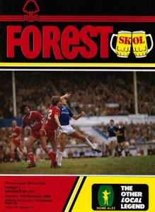notts forest away 1985 to 86 prog