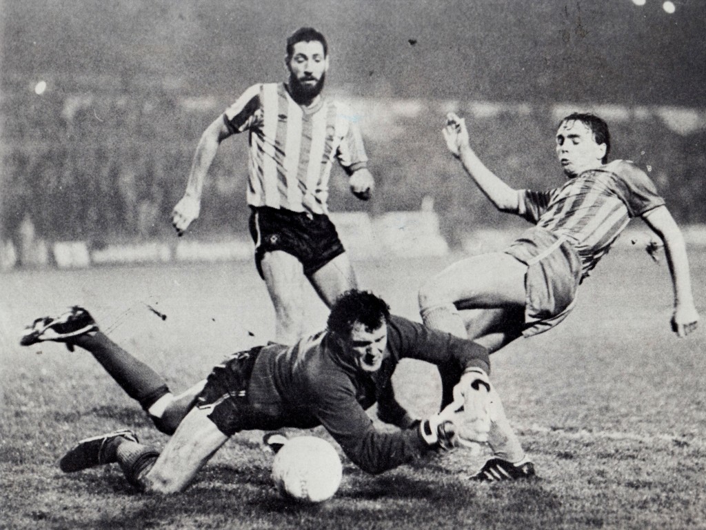 sheff utd away 1984 to 85 action