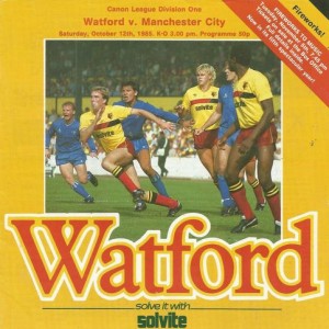 watford away 1985 to 86 prog