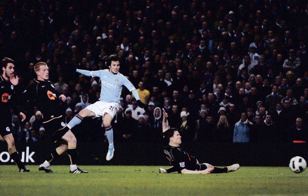 wigan home 2010 to 11 silva goal34