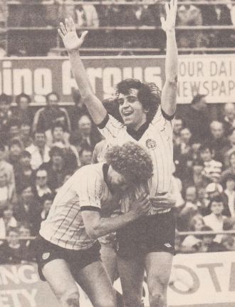 brighton away 1981 to 82 reeves goal