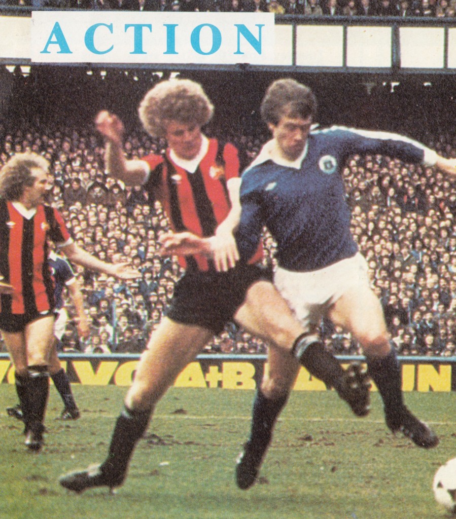everton away fa cup 1980 to 81 action10