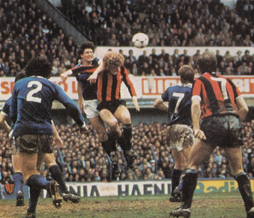 everton away fa cup 1980 to 81 action7