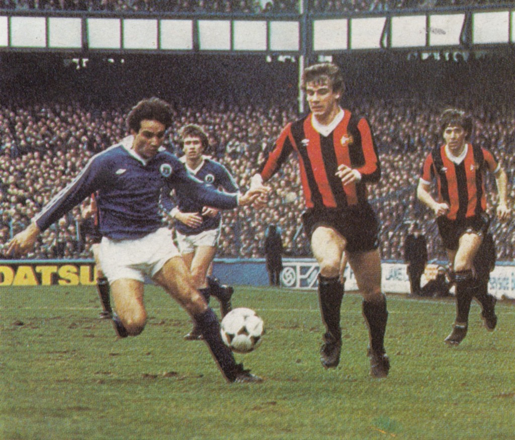 everton away fa cup 1980 to 81 action8