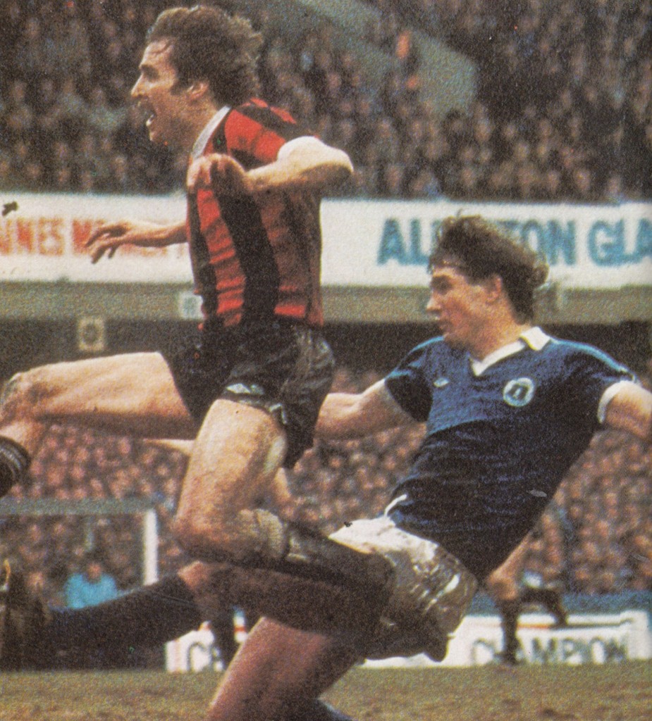 everton away fa cup 1980 to 81 power goal5