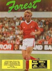 forest away 1982 to 83 programme