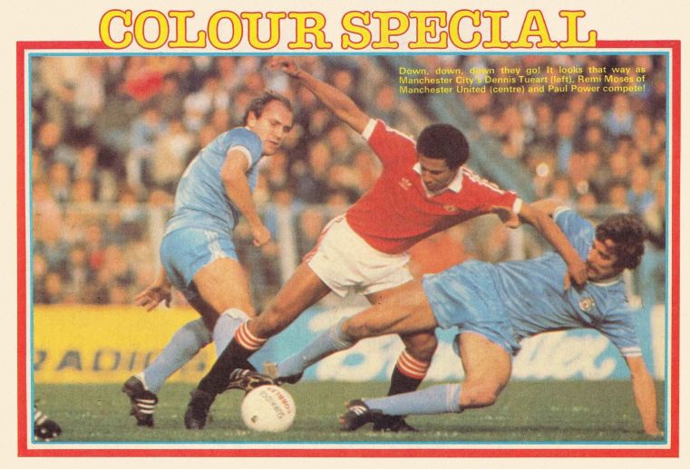 man utd home 1981 to 82 action ROTR