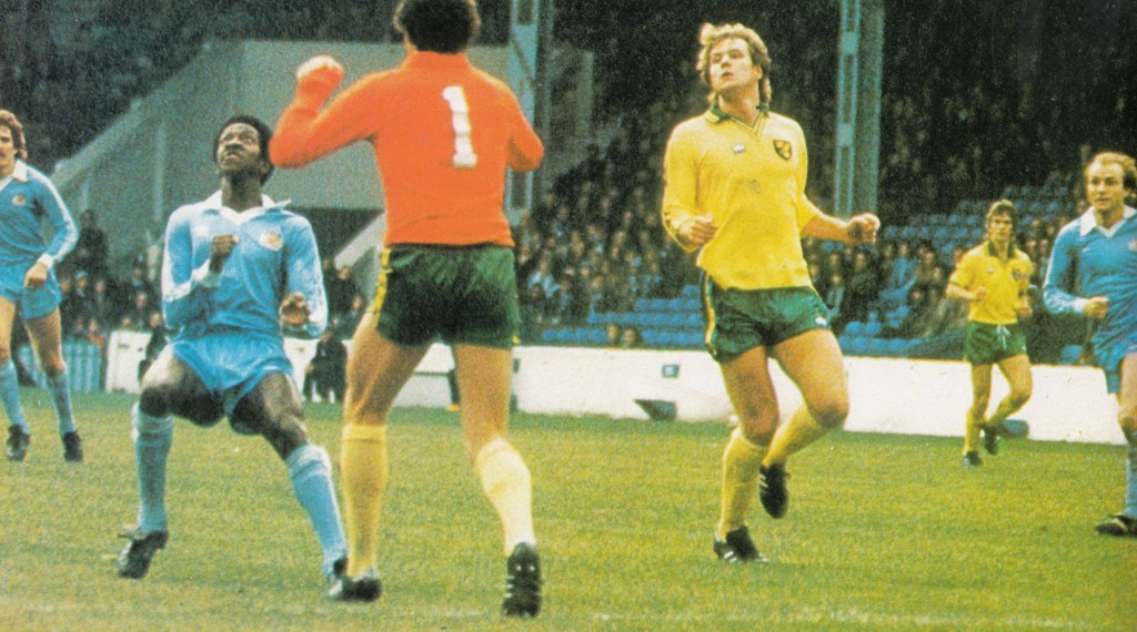 norwich home 1980 to 81 action