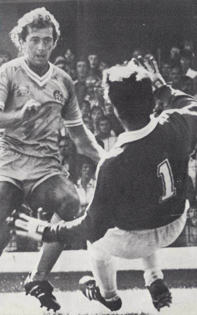 stoke away 1981 to 82 francis 1st goal4