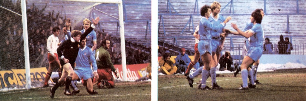 sunderland home 1981 to 82 1st francis goal6