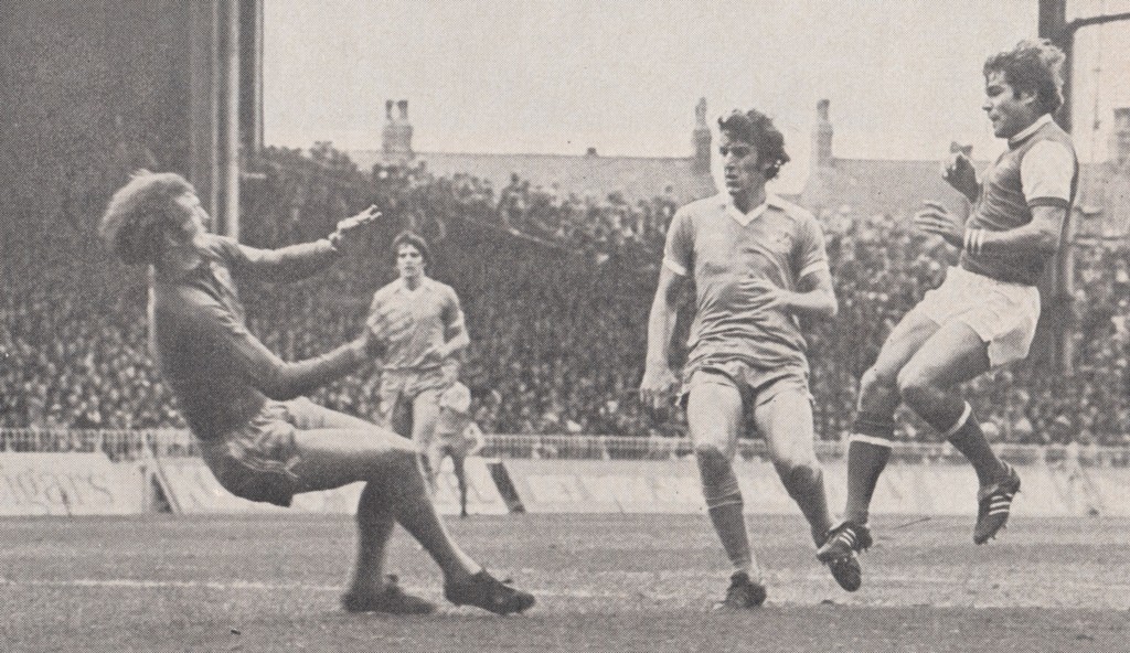 arsenal home 1977 to 78 mcdonald goal