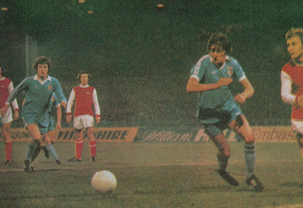 arsenal home fa cup 1977 to 78 action6