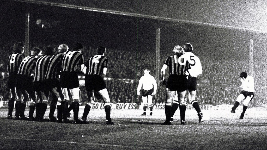 bury league cup 1972 to 73 action