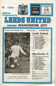 leeds away 1972 to 73 prog