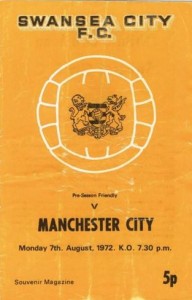 swansea friendly 1972 to 73 prog