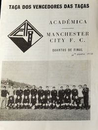 academica de coimbra away 1969-70 prog