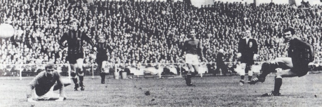 Leicester FA Cup final 1968 to 69 young goal7