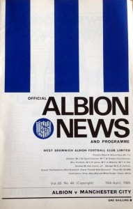 West brom away 1968 to 69 prog