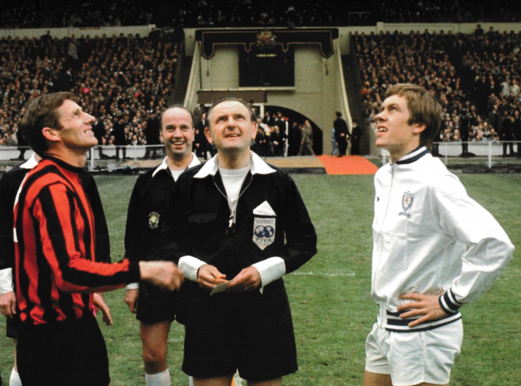leicester fa cup final 1968 to 69 toss