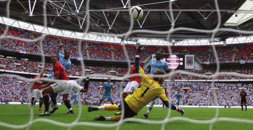 man united charity shield 2011 to 2012 lescott goal