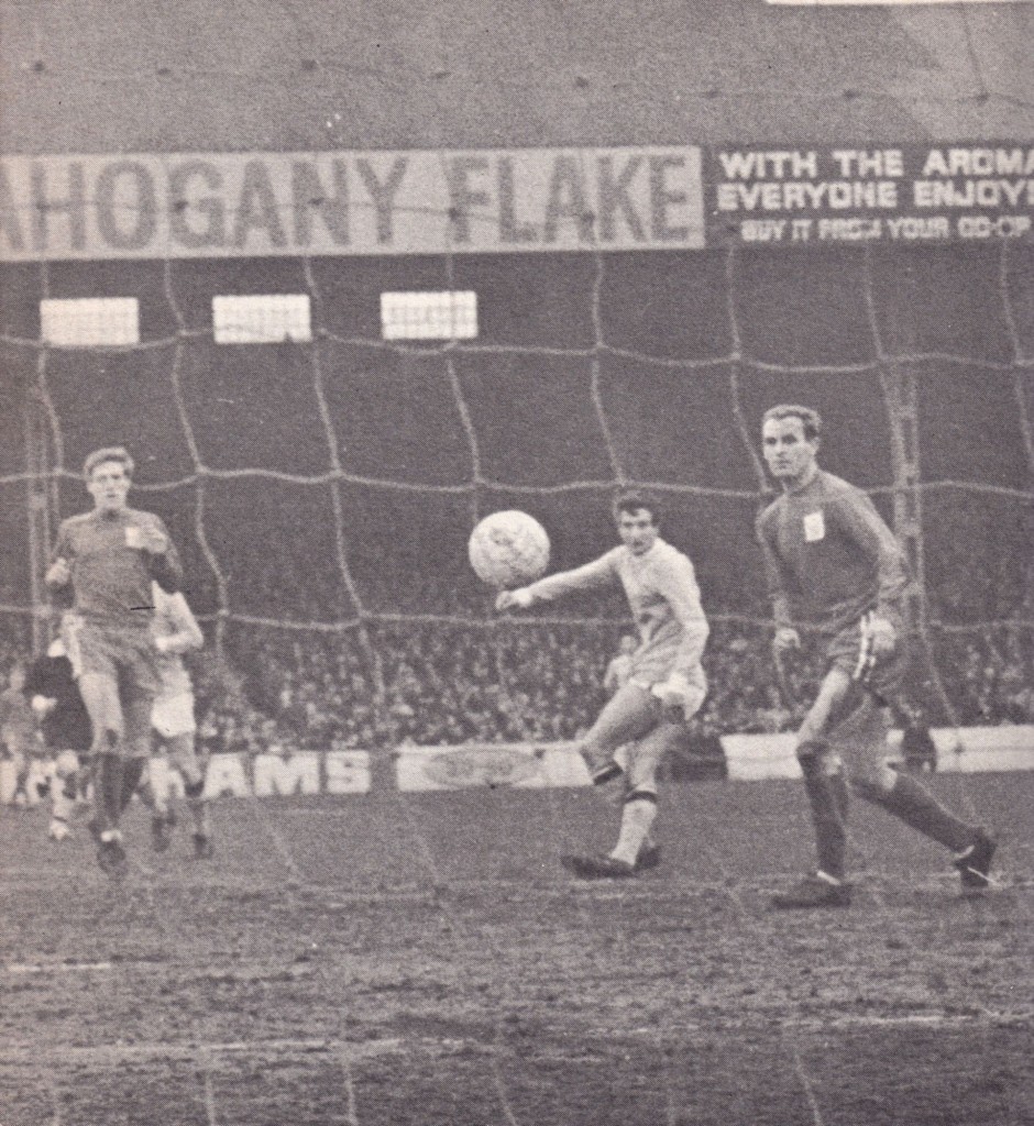 fulham home 1967 to 68 young goal