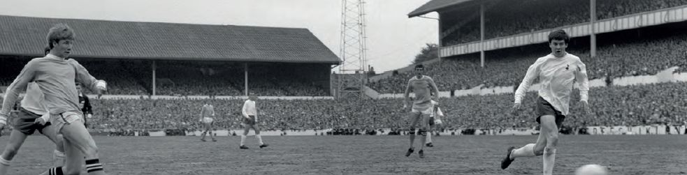 tottenham away 1967 to 68 bell goal 2