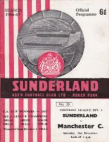 Sunderland Away 1966 to 67 guardian 2 jan 67