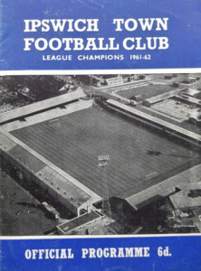 ipswich away fa cup replay 1966-67 prog