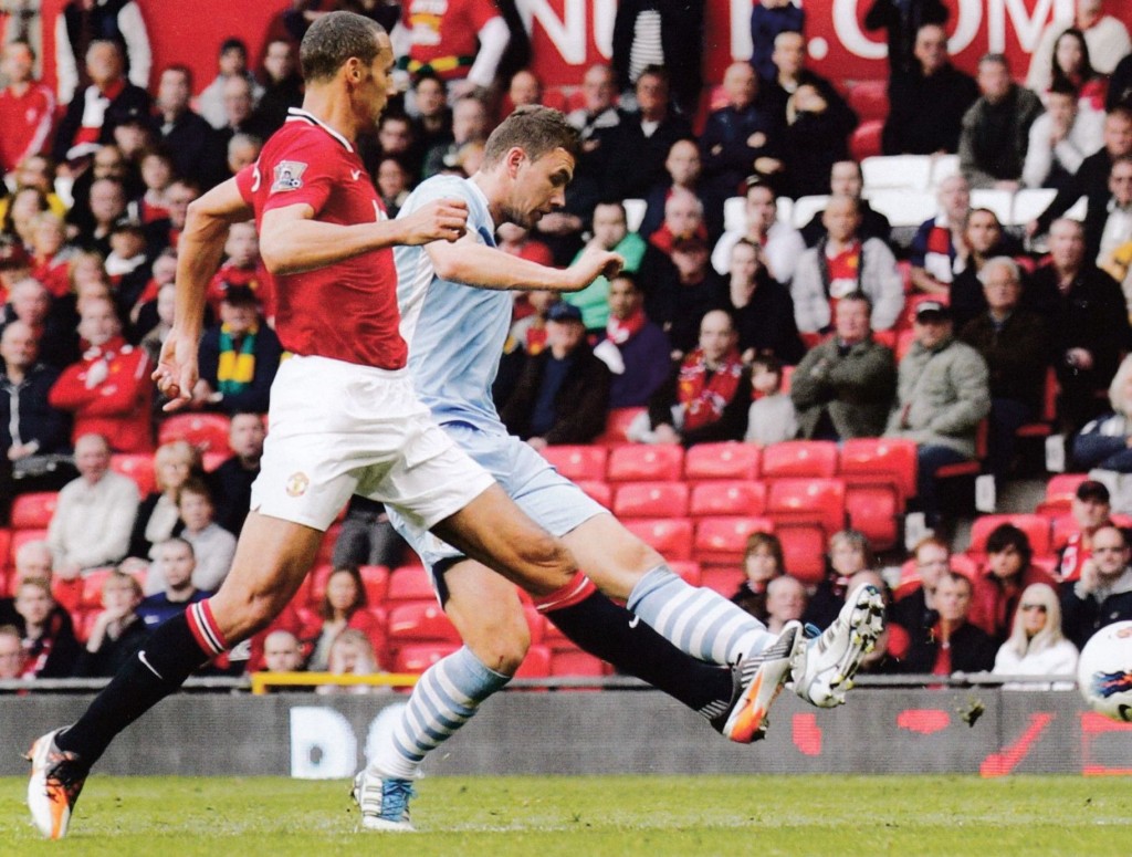 man utd away dzeko goal54