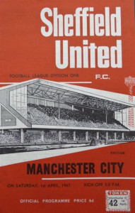 sheff u away 1966 to 67 prog