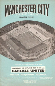 carlisle league cup 1963 to 64.prog