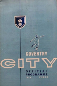 coventry away 1964 to 65 prog