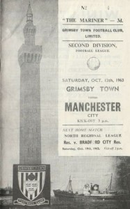 grimsby away 1963 to 64 prog