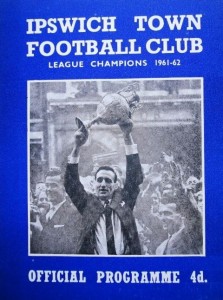 ipswich away 1962 to 63 prog