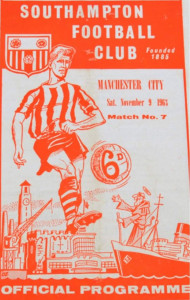 southampton away 1963 to 64 programme